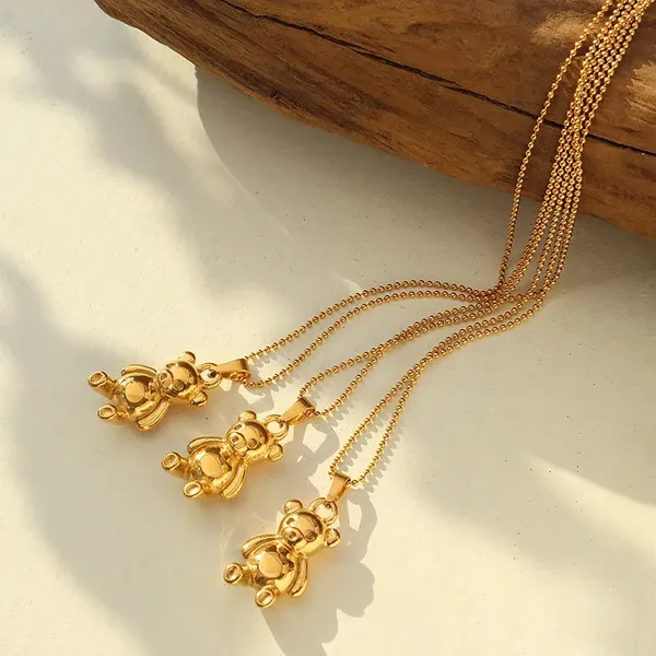 Gold_Bear_Necklace_For_Women